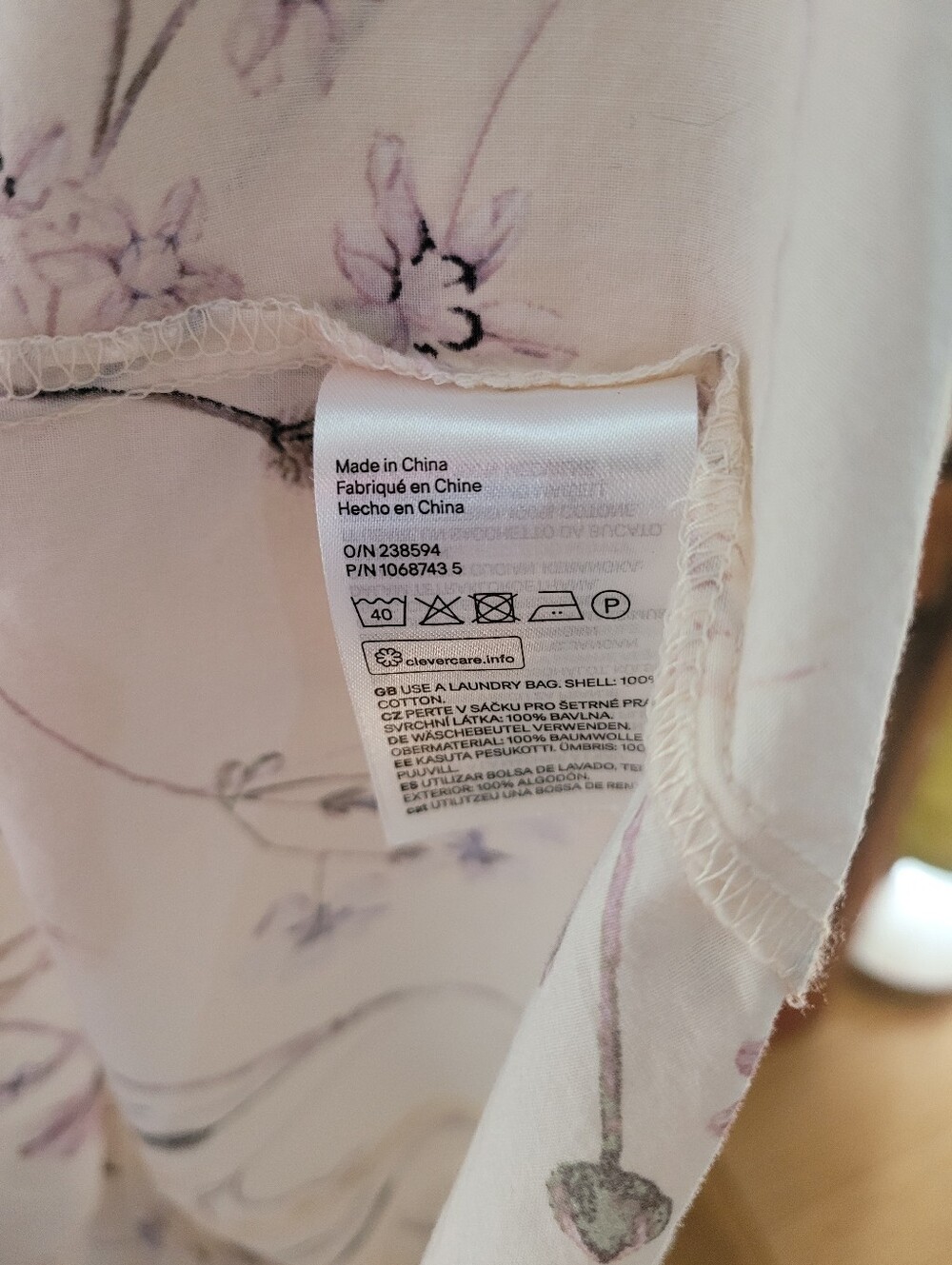 H&M XL Cream Floral Boho Maxi Dress - Picture 4 of 9